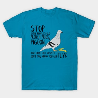 Stop Pidgeon - Tracy Morgan 30 Rock Quote T-Shirt